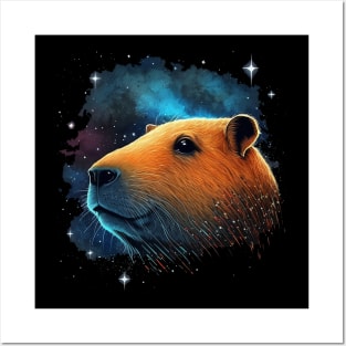 capybara Posters and Art